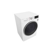 LG Waschmaschine | Serie 9 | 8 kg | TrueSteam™ | TurboWash™ | SmartThinQ™ | Noble Steel & Schwarz, F14WM8TT1