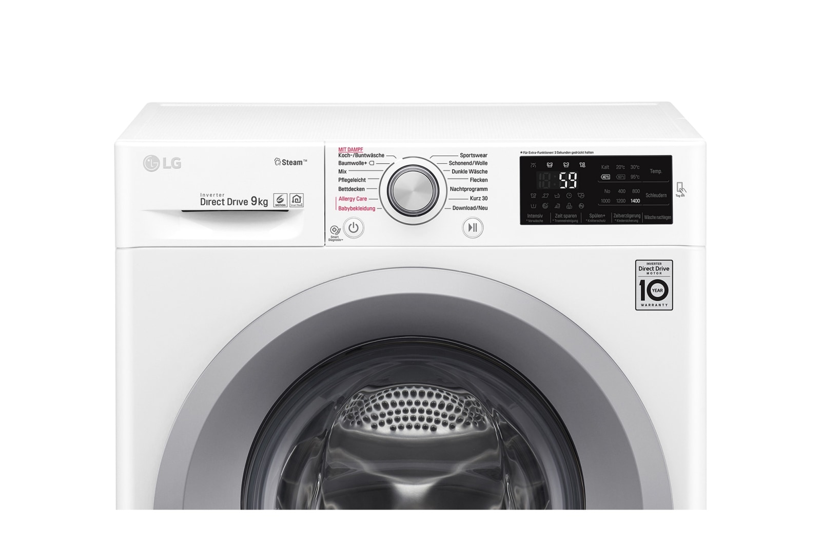 LG Waschmaschine | 9 kg | Steam™, F14WM9KS1