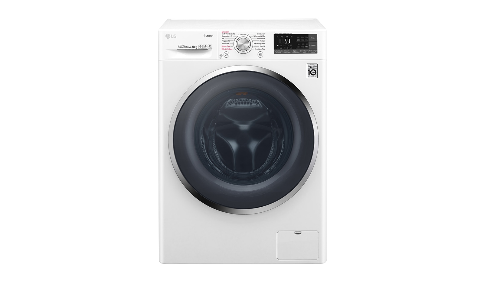 LG Waschmaschine | Serie 7 | 9 kg | Steam™ | TurboWash™ | Smart ThinQ™, F14WM9TS2