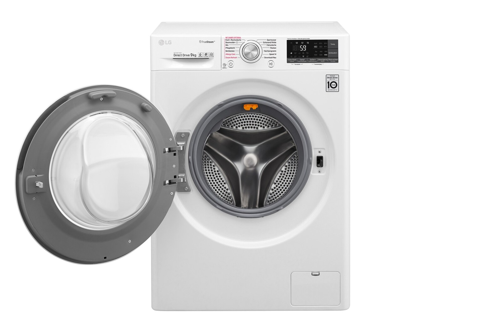 LG Waschmaschine | Serie 9 | 9 kg | TrueSteam™ | TurboWash™ | SmartThinQ™, F14WM9TT2