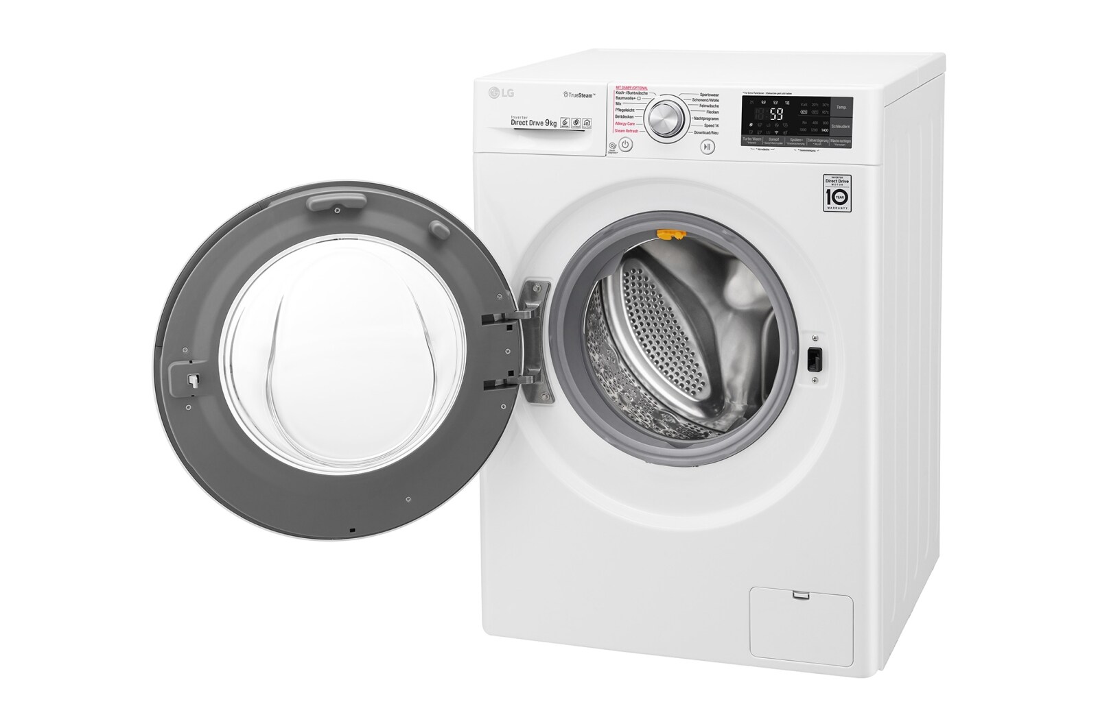 LG Waschmaschine | Serie 9 | 9 kg | TrueSteam™ | TurboWash™ | SmartThinQ™, F14WM9TT2