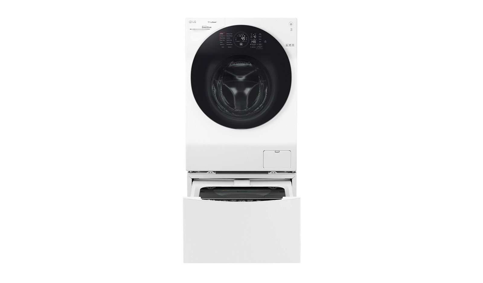 LG Waschmaschine | TWINWash™ Serie | 10 kg + 2 kg | TrueSteam™ | TurboWash™ | SmartThinQ™, F4WM10TWIN
