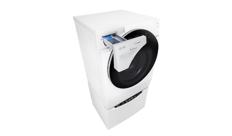 LG Waschmaschine | TWINWash™ Serie | 10 kg + 2 kg | TrueSteam™ | TurboWash™ | SmartThinQ™, F4WM10TWIN