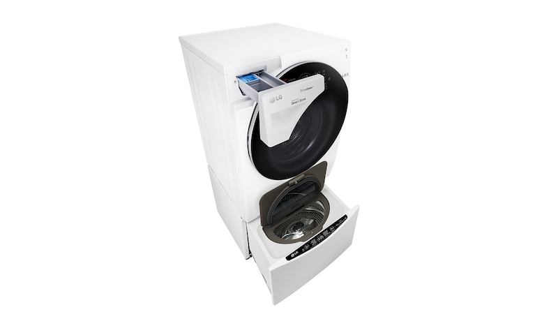 LG Waschmaschine | TWINWash™ Serie | 10 kg + 2 kg | TrueSteam™ | TurboWash™ | SmartThinQ™, F4WM10TWIN