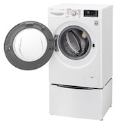 LG TWINWash™ Waschtrockner | 10,5 kg + 2 kg Waschen | 7 kg Trocknen | TrueSteam™ | Inverter DirectDrive™ | SmartThinQ™, FTWD107TH2