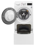 LG TWINWash™ Waschtrockner | 10,5 kg + 2 kg Waschen | 7 kg Trocknen | TrueSteam™ | Inverter DirectDrive™ | SmartThinQ™, FTWD107TH2