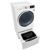 LG TWINWash™ Waschtrockner | 10,5 kg + 2 kg Waschen | 7 kg Trocknen | TrueSteam™ | Inverter DirectDrive™ | SmartThinQ™, FTWD107TH2