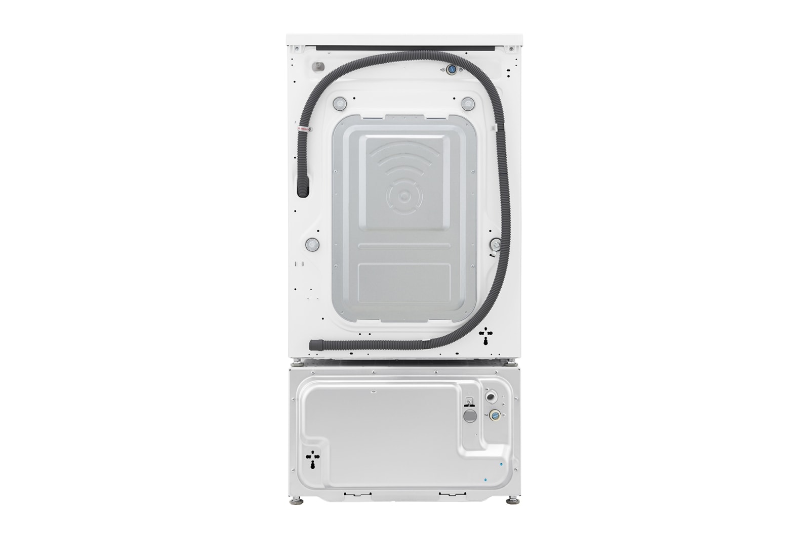 LG TwinWash™ Waschtrockner | 10,5 kg + 2 kg Waschen | 7 kg Trocknen | TrueSteam™ | Inverter DirectDrive™ | SmartThinQ™, TWIND107TH2