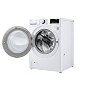 LG Waschmaschine mit 15 kg Kapazität | Energieeffizienzklasse E | 1.100 U./Min. | TurboWash® | Wi-Fi –Funktion | Aqua-Control, F11WM15TS2
