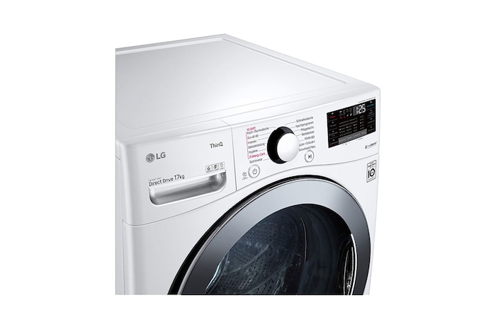 LG Waschmaschine Weiß (EEK E, 17 kg, 1.060 U./Min.) mit großer Kapazität | F11WM17TS2, F11WM17TS2