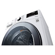 LG Waschmaschine (17 kg, 1.100 U./Min., EEK E) mit Chrom-Bullaugenring | F11WM17TS2, F11WM17TS2