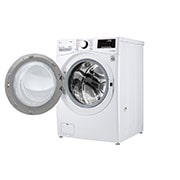 LG Waschmaschine (17 kg, 1.100 U./Min., EEK E) mit Chrom-Bullaugenring | F11WM17TS2, F11WM17TS2