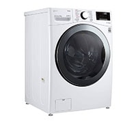 LG Waschmaschine (17 kg, 1.100 U./Min., EEK E) mit Chrom-Bullaugenring | F11WM17TS2, F11WM17TS2