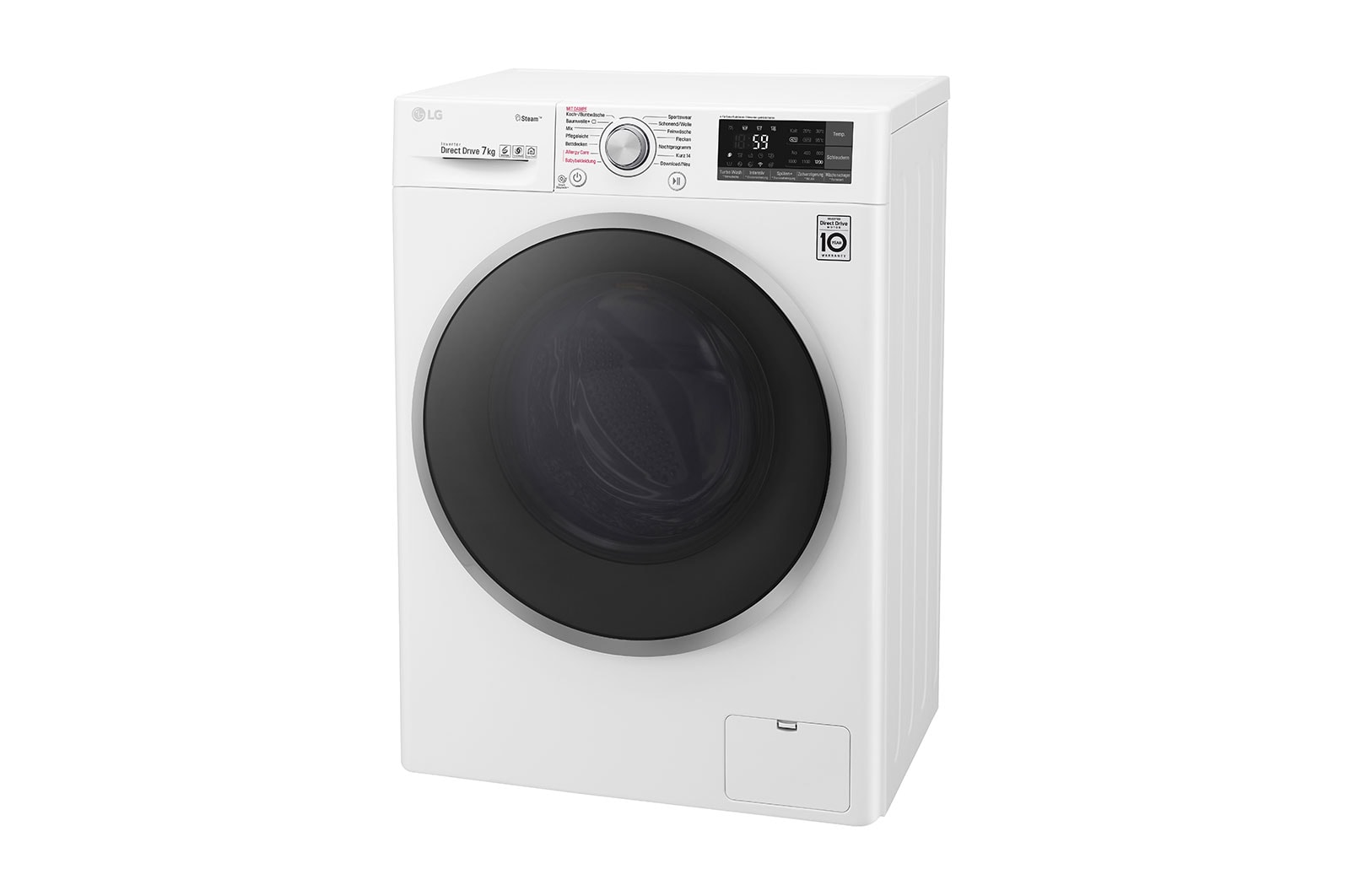 LG Waschmaschine 7KG, Steam, Tag On NFC, SLIM nur 45cm tief , F12WM7SLIM