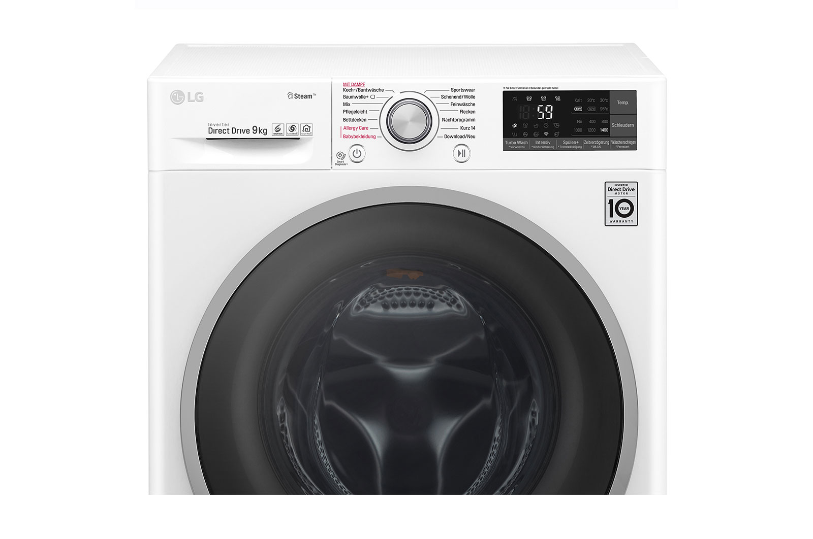 LG Waschmaschine | 9 kg | AquaLock™ | TurboWash™, F14U2VDN1H