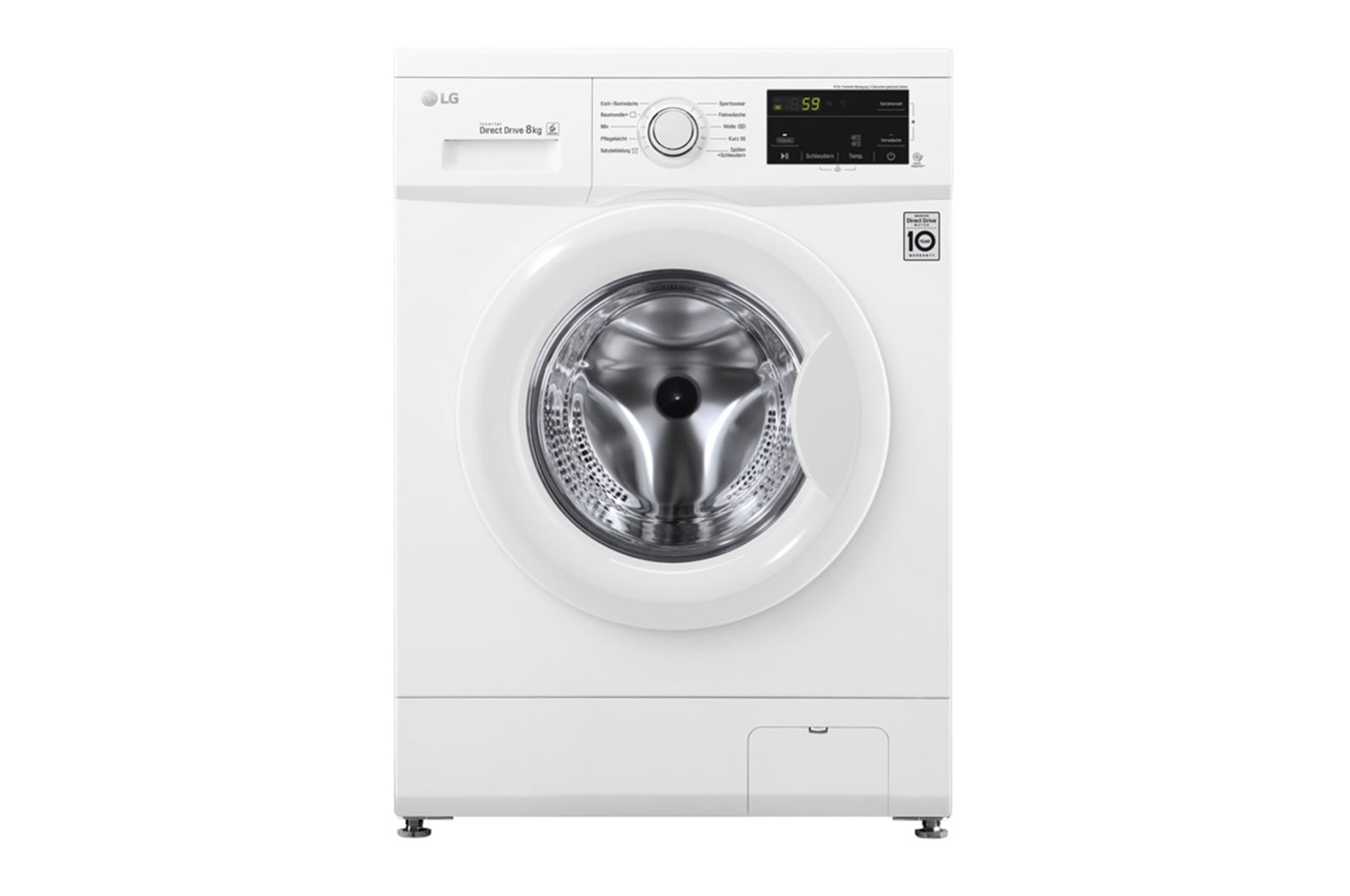 LG Waschmaschine | 8 kg | A+++ | 6 Motion DirectDrive™ | Smart Diagnosis™, F14WM8KG