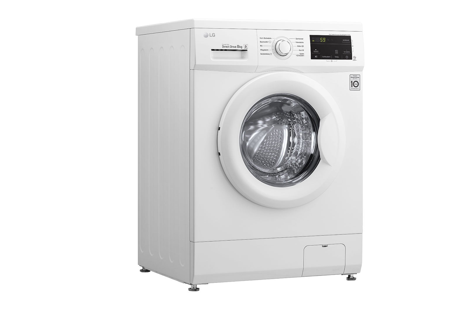 LG Waschmaschine | 8 kg | A+++ | 6 Motion DirectDrive™ | Smart Diagnosis™, F14WM8KG