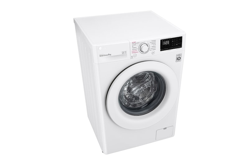 LG Waschmaschine | 8 kg | Energieeffizienzklasse D | AI DirectDrive® | Steam, F14WM8LN0E