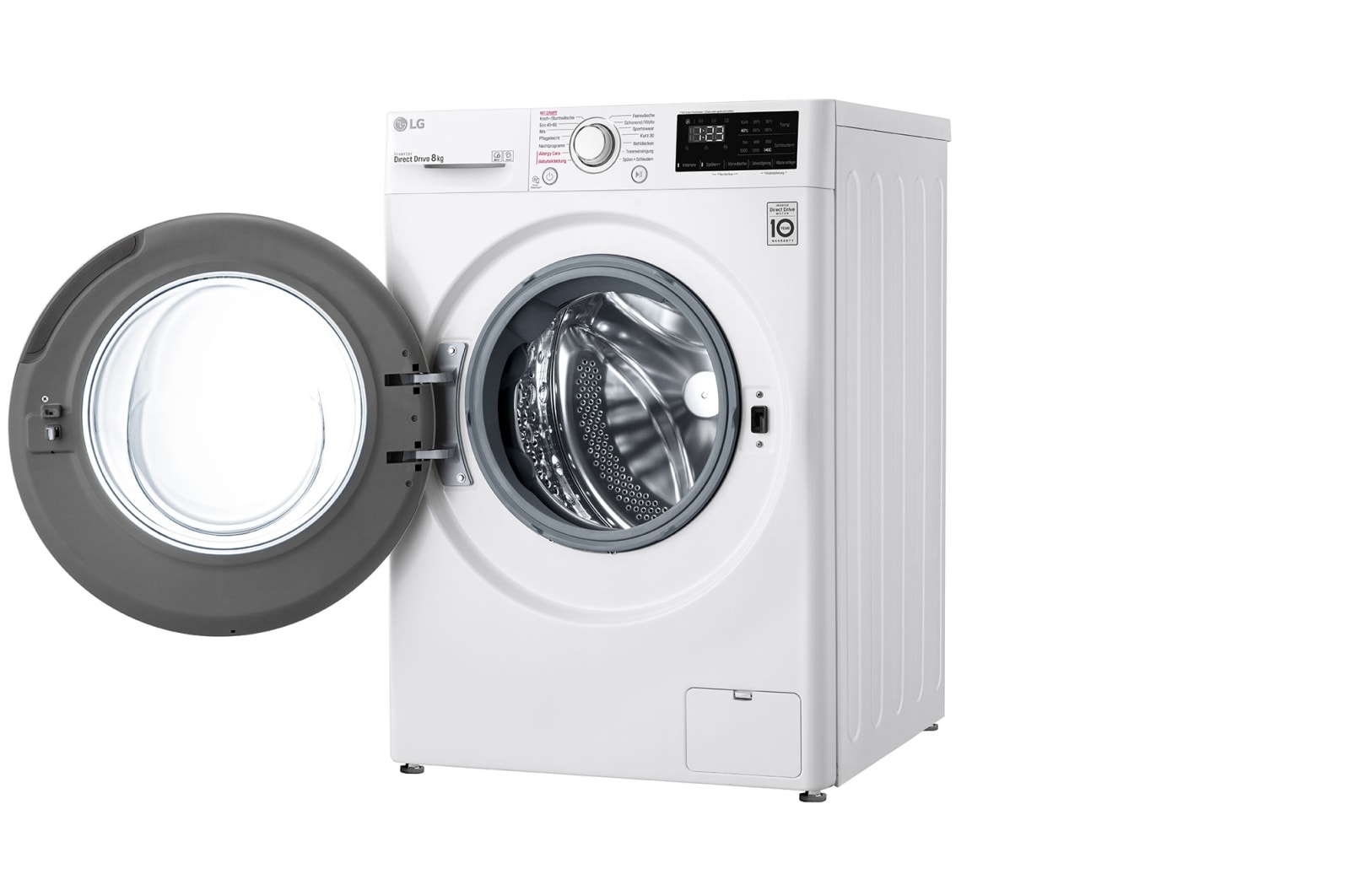 LG Waschmaschine | 8 kg | Energieeffizienzklasse D | AI DirectDrive® | Steam, F14WM8LN0E