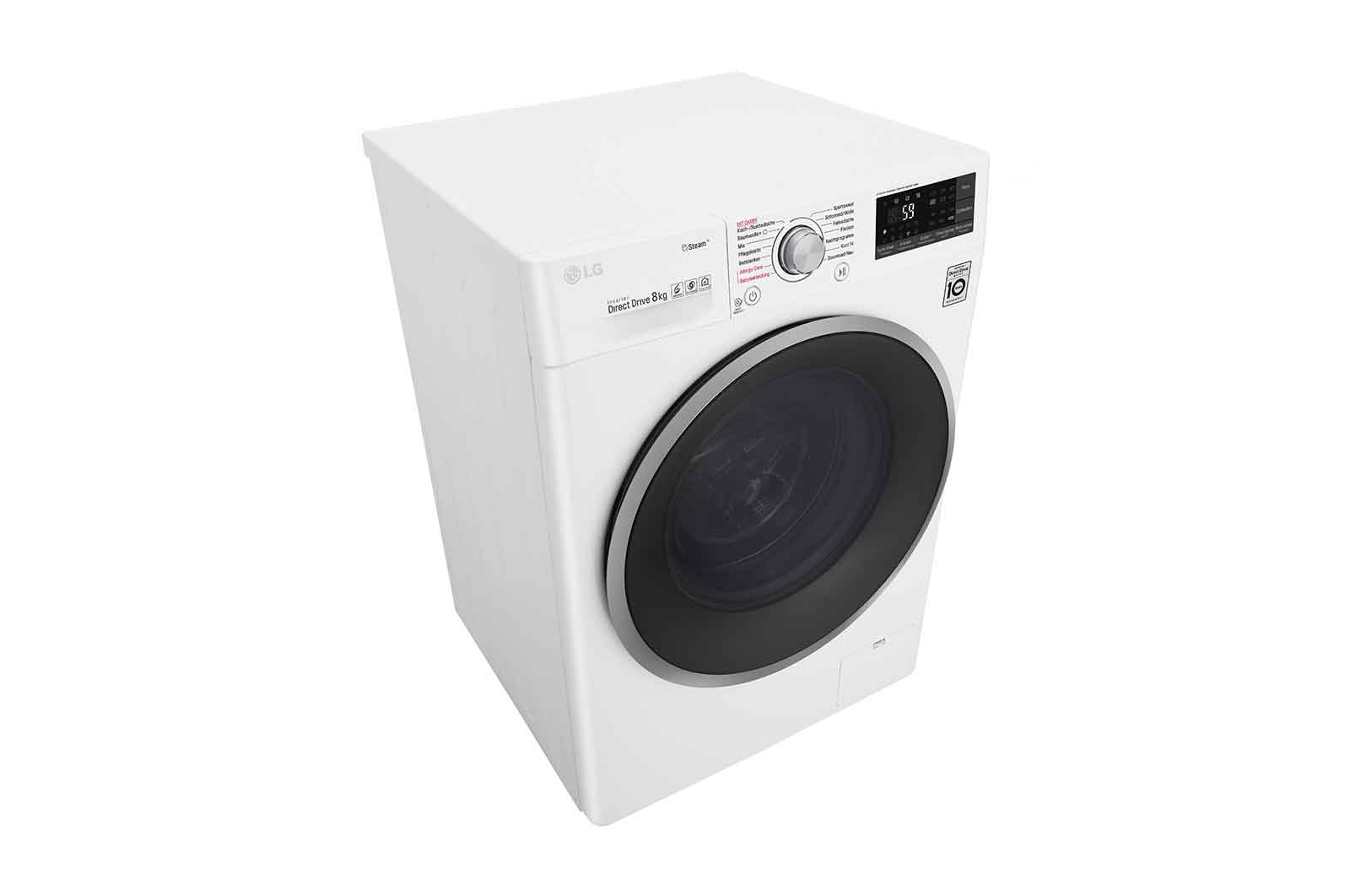 LG Waschmaschine 8kg, Smart ThinQ™, Aqua Lock™ , F14WM8SMART