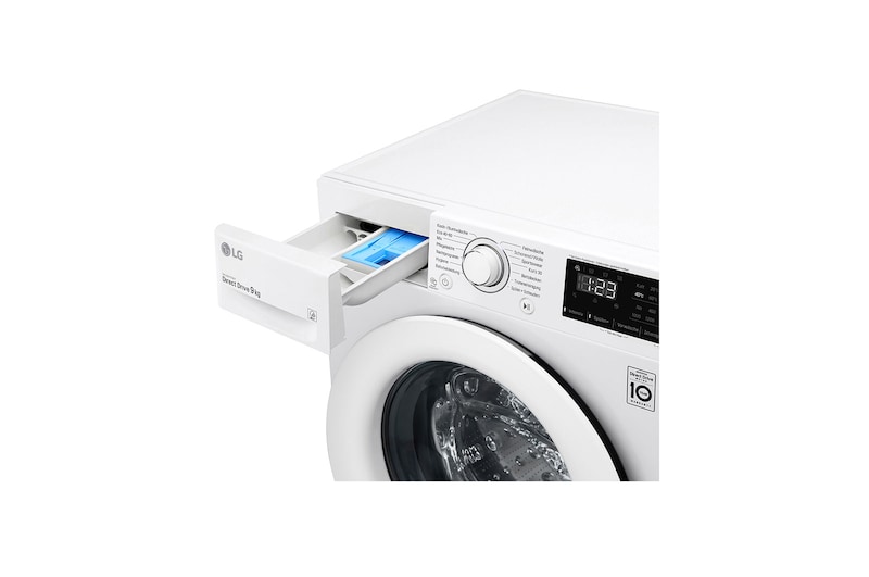 LG Waschmaschine | 9 kg | Energieeffizienzklasse D | AI DD® | 6 Motion DirectDrive®, F14WM9EN0E