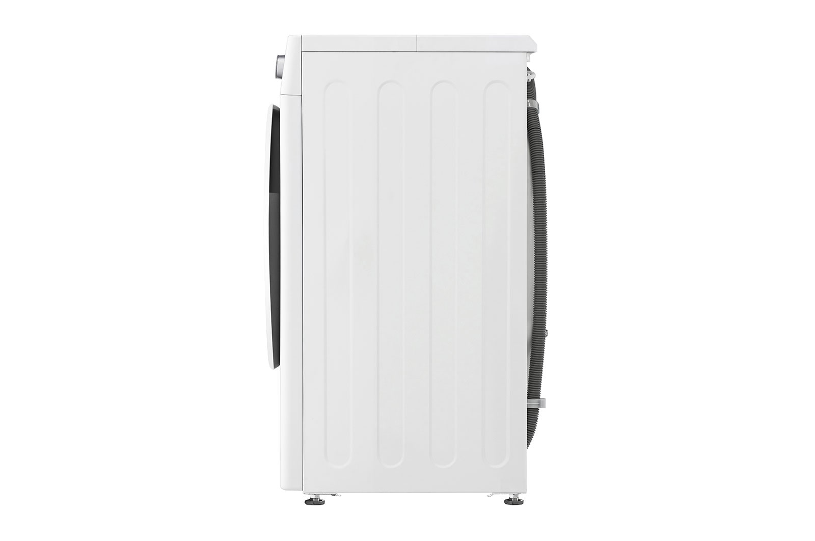 LG Waschmaschine mit 7 kg Kapazität | Energieeffizienzklasse D | 1.200 U./Min. | Weiß mit weißem Bullaugenring | SLIM FIT | F2V3SLIM7  , F2V3SLIM7