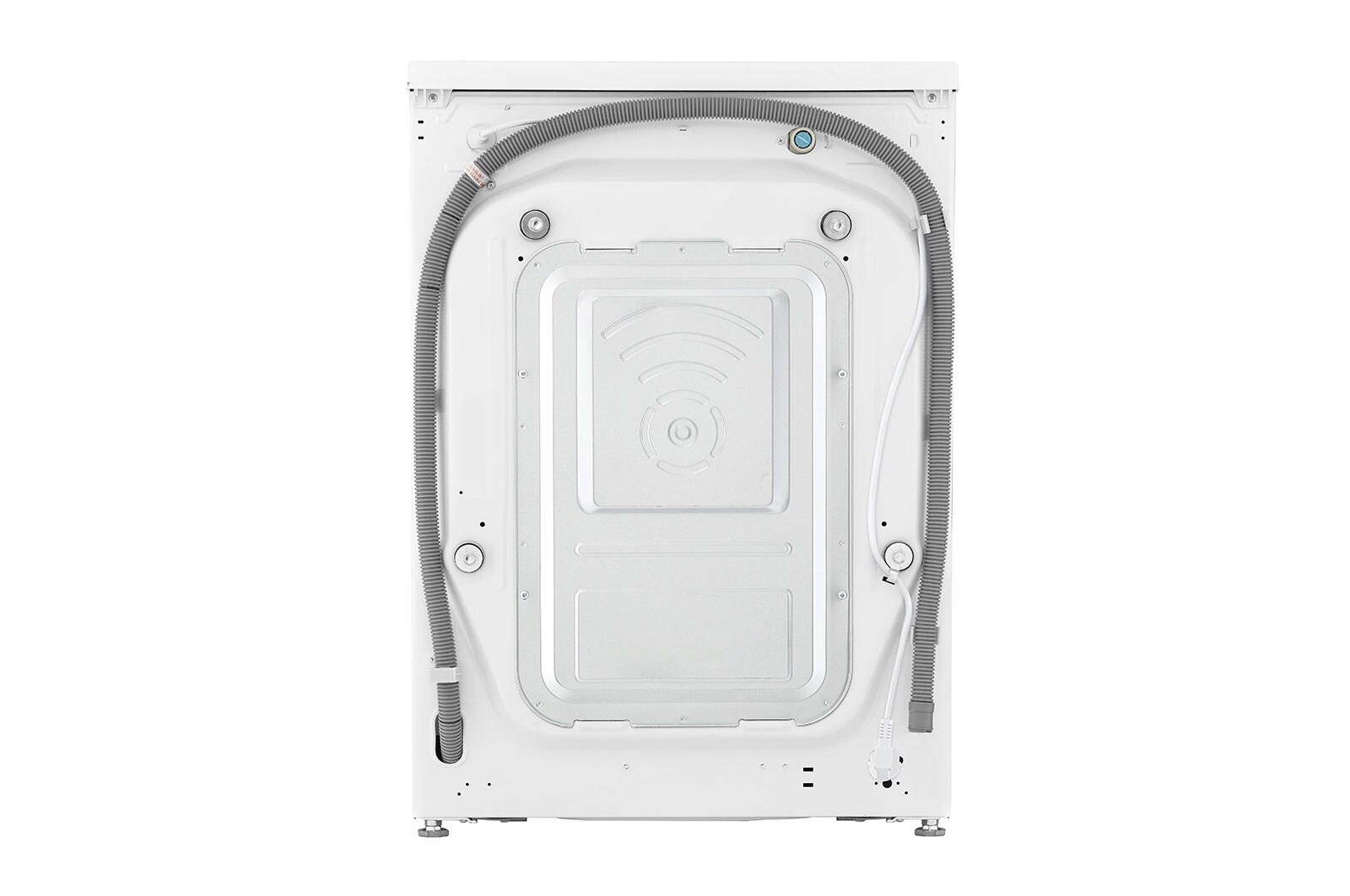 LG Waschmaschine mit 7 kg Kapazität | Energieeffizienzklasse D | 1.200 U./Min. | Weiß mit weißem Bullaugenring | SLIM FIT | F2V3SLIM7  , F2V3SLIM7