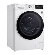 LG Waschmaschine mit 7 kg Kapazität | Energieeffizienzklasse D | 1.200 U./Min. | Weiß mit weißem Bullaugenring | SLIM FIT | F2V3SLIM7  , F2V3SLIM7