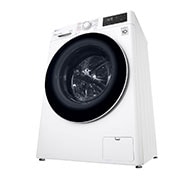 LG Waschmaschine mit 8.5 kg Kapazität | Energieeffizienzklasse C | 1.200 U./Min. | Weiß mit weißem Bullaugenring | F2V3SLIM8C , F2V3SLIM8C