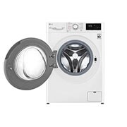 LG Waschmaschine mit 8.5 kg Kapazität | Energieeffizienzklasse C | 1.200 U./Min. | Weiß mit weißem Bullaugenring | F2V3SLIM8C , F2V3SLIM8C