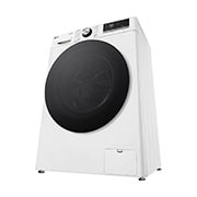 LG Waschmaschine mit 9 kg Kapazität | Slim Fit | EEK A | 1200 U./Min. | Weiß mit schwarzem Bullaugenring | F2V7SLIM9, F2V7SLIM9