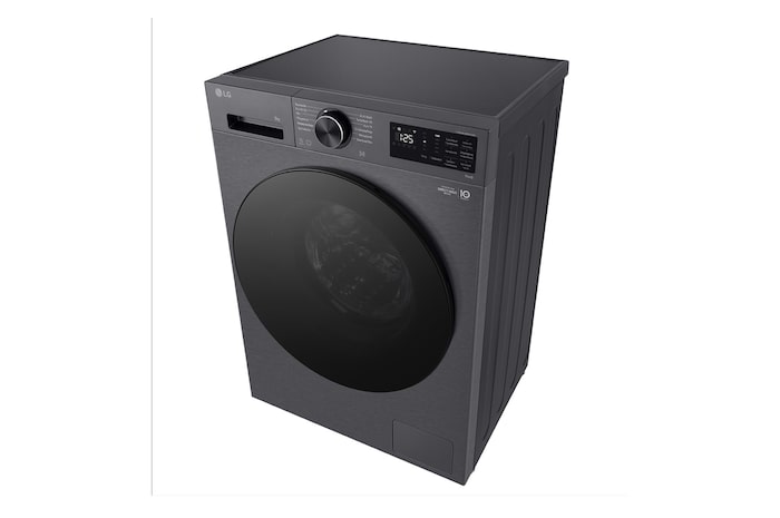 Detailansicht des Drehknopfs und der Anzeige