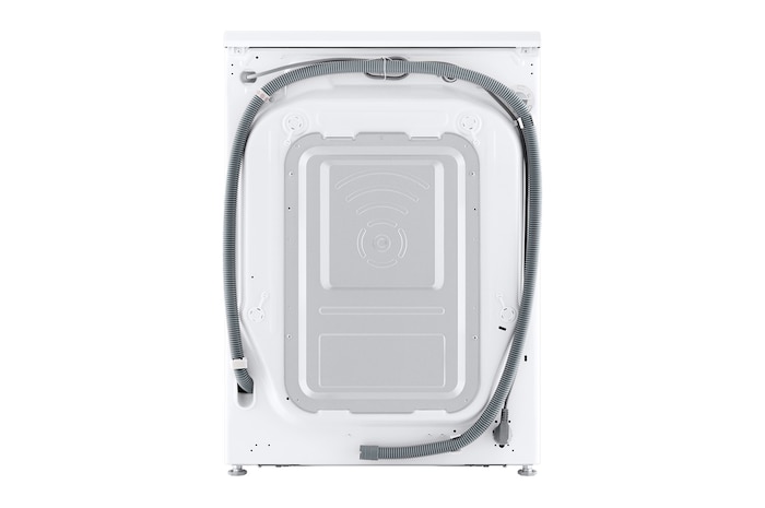 Linke perspektivische Ansicht der LG-Waschtrockner-Kombination