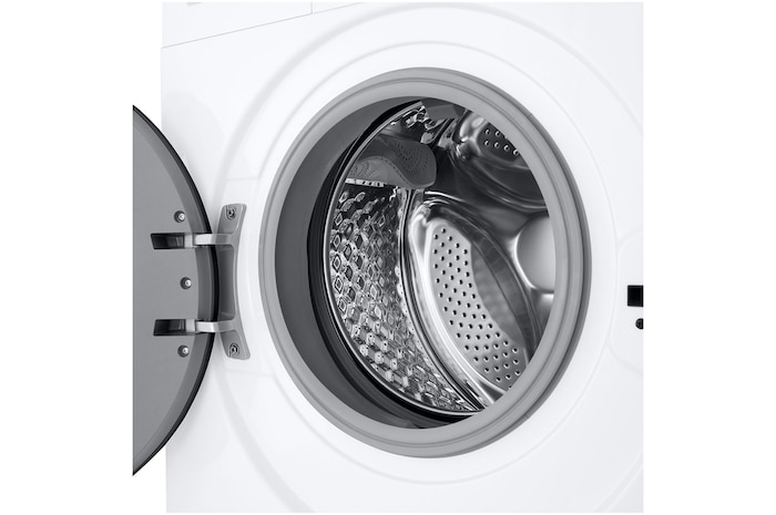 Bild Frontlader-Waschmaschine Detail der Wäschetrommel