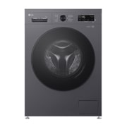 Vorderseite von Waschmaschine Dark Stone (A, 8 kg, 1.350 U./Min.) Unterbaufähig mit Steam & Inverter Direct Drive® | F4WB308YB