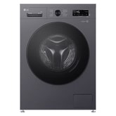 Waschmaschine Dark Stone (EEK A, 9 kg, 1.310 U./Min.) Unterbaufähig mit Steam & Inverter Direct Drive® | F4WB309YB