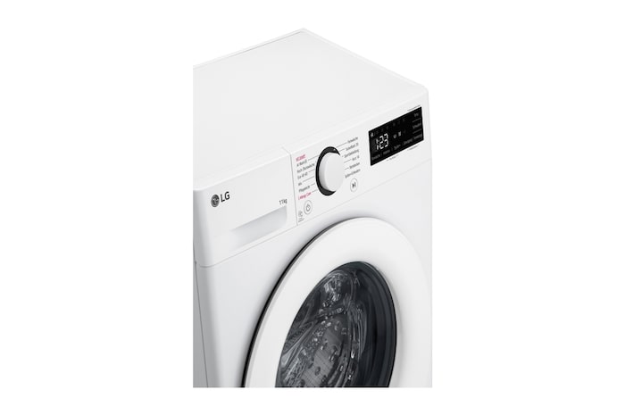 LG Waschmaschine (11 kg, 1.400 U./Min., EEK A -10%*) mit AI DD®, Steam & TurboWash®360° | F4WR3113, F4WR3113