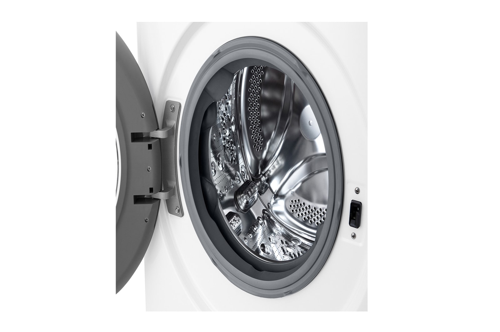 LG Waschmaschine Weiß (9 kg, 1.400 U./Min., EEK A -10%*) mit AI DD® & TurboWash®360° | F4WR3193, F4WR3193