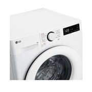 LG Waschmaschine Weiß (9 kg, 1.400 U./Min., EEK A -10%*) mit AI DD® & TurboWash®360° | F4WR3193, F4WR3193