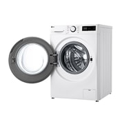LG Waschmaschine Weiß (9 kg, 1.400 U./Min., EEK A -10%*) mit AI DD® & TurboWash®360° | F4WR3193, F4WR3193