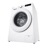 LG Waschmaschine Weiß (9 kg, 1.400 U./Min., EEK A -10%*) mit AI DD® & TurboWash®360° | F4WR3193, F4WR3193