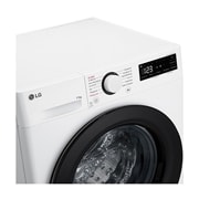 LG Waschmaschine Weiß (A-10%*, 11 kg, 1.350 U./Min.) mit AI DD® & TurboWash®360° | F4WR4016, F4WR4016