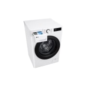 LG Waschmaschine Weiß (A-10%*, 11 kg, 1.350 U./Min.) mit AI DD® & TurboWash®360° | F4WR4016, F4WR4016