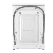 LG Waschmaschine Weiß (9 kg, 1.400 U./Min., EEK A -10%*) mit AI DD®, Steam & TurboWash®360° | F4WR4096, F4WR4096