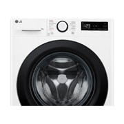 LG Waschmaschine Weiß (9 kg, 1.400 U./Min., EEK A -10%*) mit AI DD®, Steam & TurboWash®360° | F4WR4096, F4WR4096