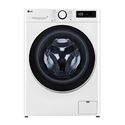 LG Waschmaschine (9 kg, 1.400 U./Min., EEK A -10%*) mit weißem Bullaugenring | F4WR5090, F4WR5090