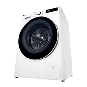 LG Waschmaschine (9 kg, 1.400 U./Min., EEK A -10%*) mit weißem Bullaugenring | F4WR5090, F4WR5090