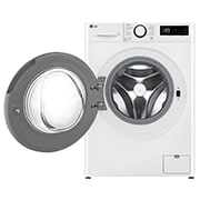 LG Waschmaschine (9 kg, 1.400 U./Min., EEK A -10%*) mit weißem Bullaugenring | F4WR5090, F4WR5090