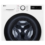 LG Waschmaschine (9 kg, 1.400 U./Min., EEK A -10%*) mit weißem Bullaugenring | F4WR5090, F4WR5090