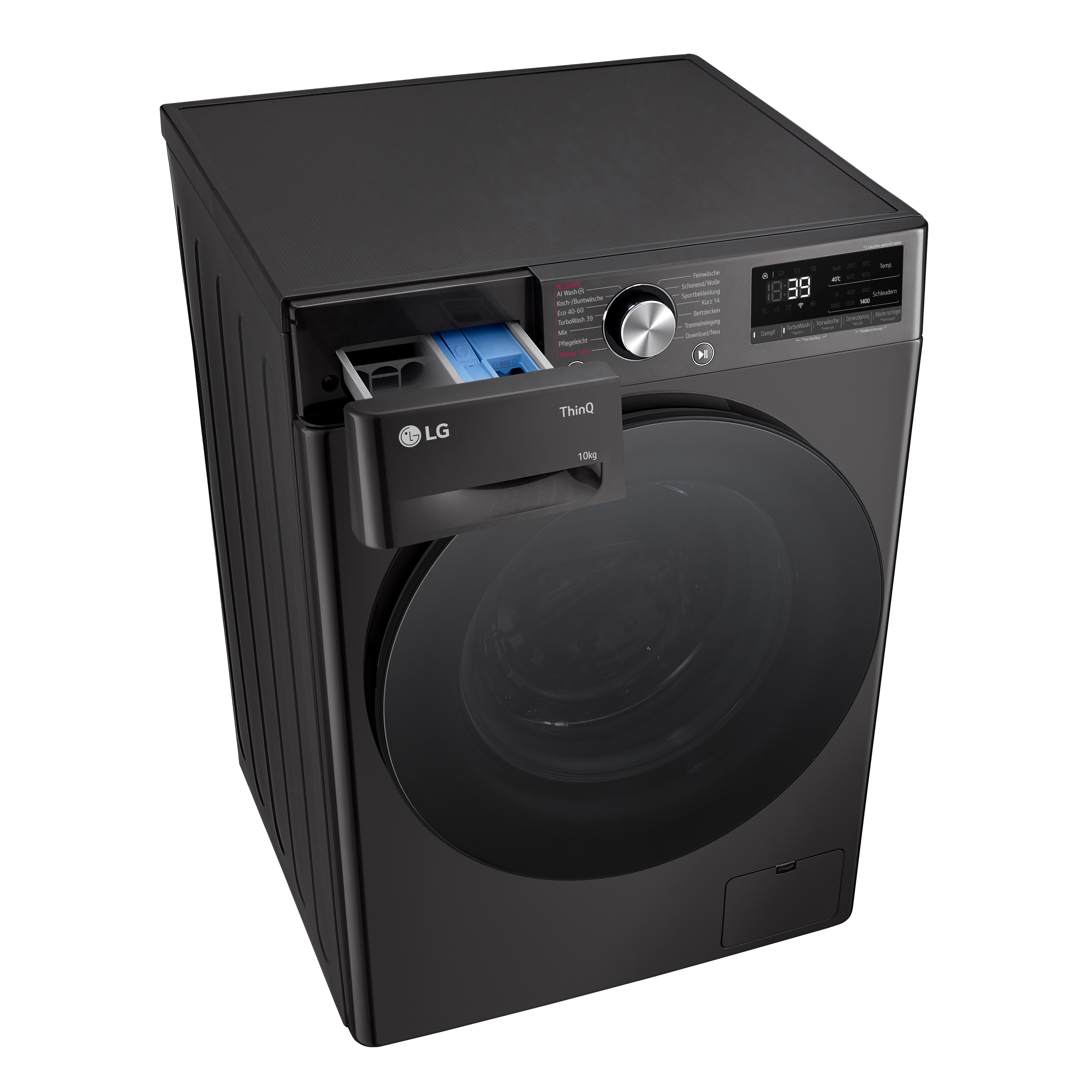 LG Waschmaschine Weiß (EEK A-10%*, 11 kg, 1.350 U./Min.) mit AI DD® & TurboWash®360° | F4WR700YB, F4WR700YB